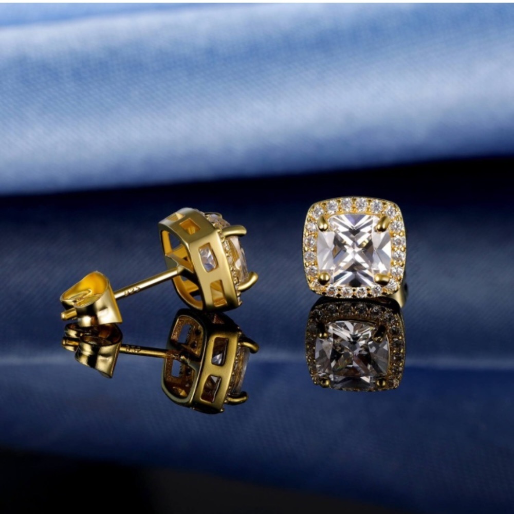 18K Yellow Gold Earrings